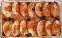 Muffin Cake - Cinnamon Apple Raisin