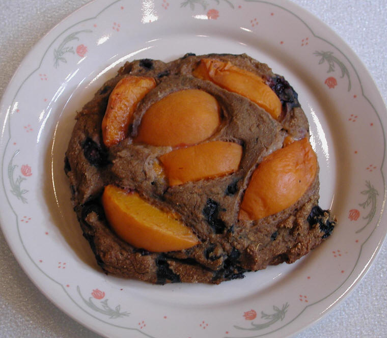 Oven Cake - Apricot Blueberry
