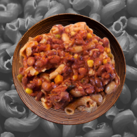 pasta fazool pinto beans brown rice elbows veggies