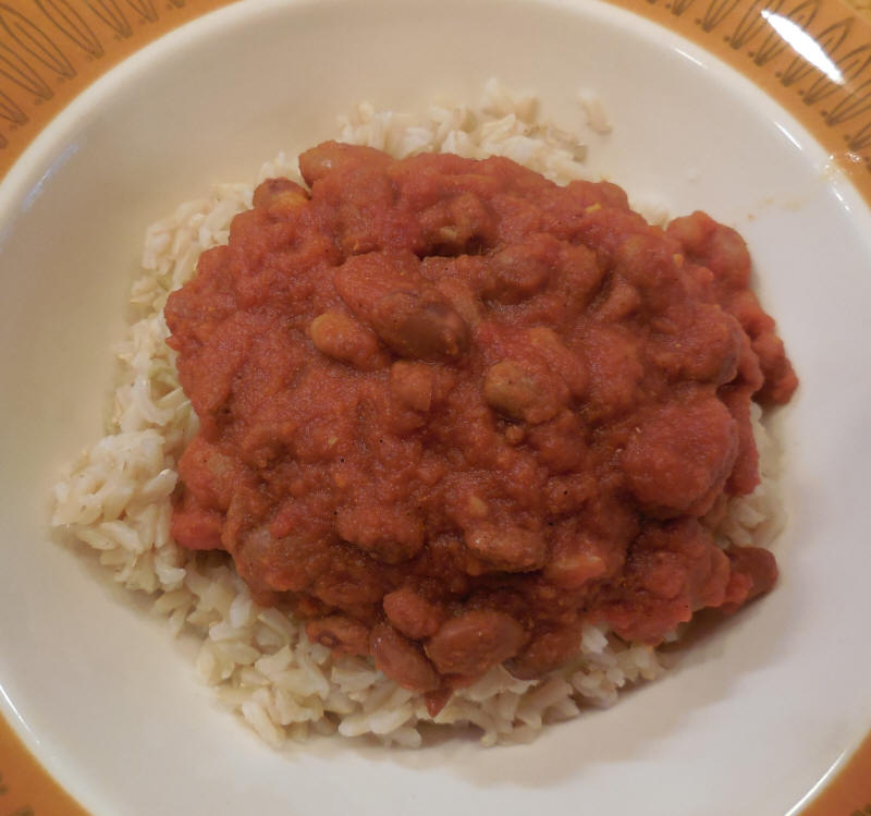 Pinto Bean Curry (Indian Style) - An all-creatures Vegan Recipe