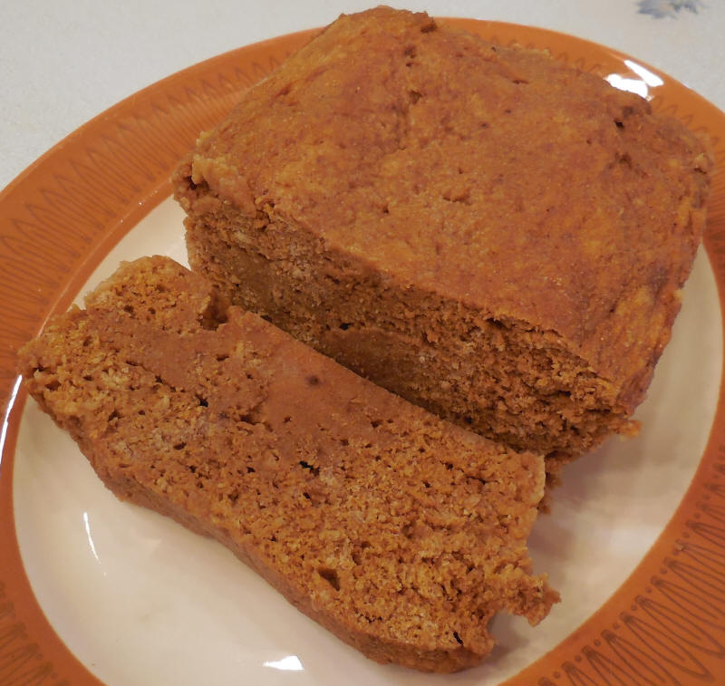 Pumpkin Muffin Bread - An all-creatures Vegan Recipe