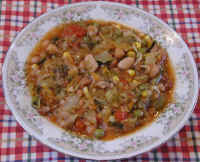Mixed Vegetable and Bean Soup