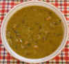 Green Split Pea and Collard Greens Soup