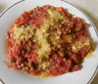 Spaghetti Squash Veggies