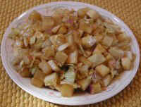 Sweet and Sour Turnips, Cabbage, and Onions