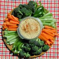 Vegetable Platter and Dip