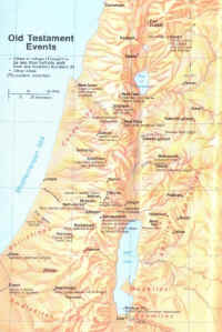 Old (Hebrew) Testament Cities and Events