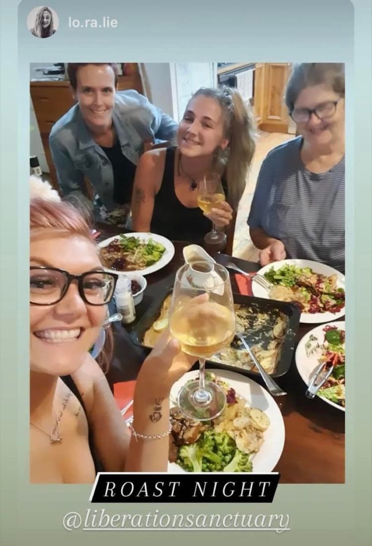 vegan roast party