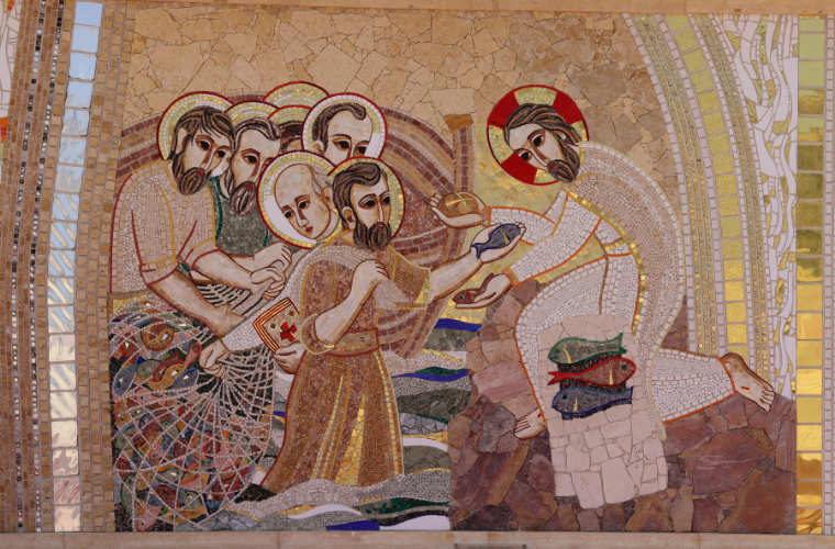 photo of Biblical mosaic