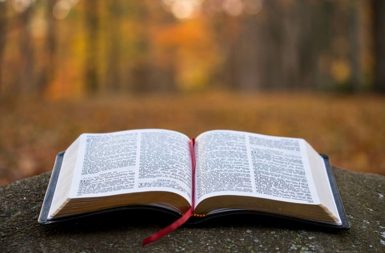 open bible