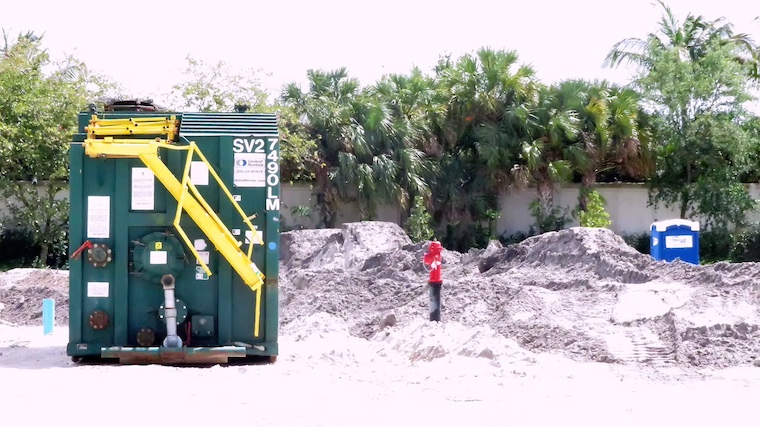 land being developed